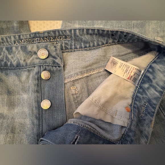 American Eagle Tomgirl button fly, sz 14 regular - Picture 4 of 5